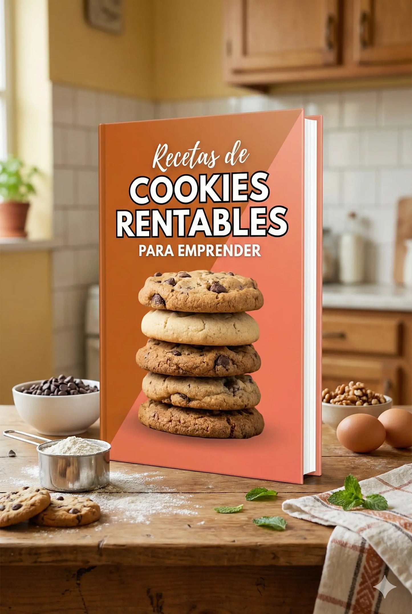 Cookies Rentables que Venden: Recetas para Emprender y Ganar Dinero Desde Casa
